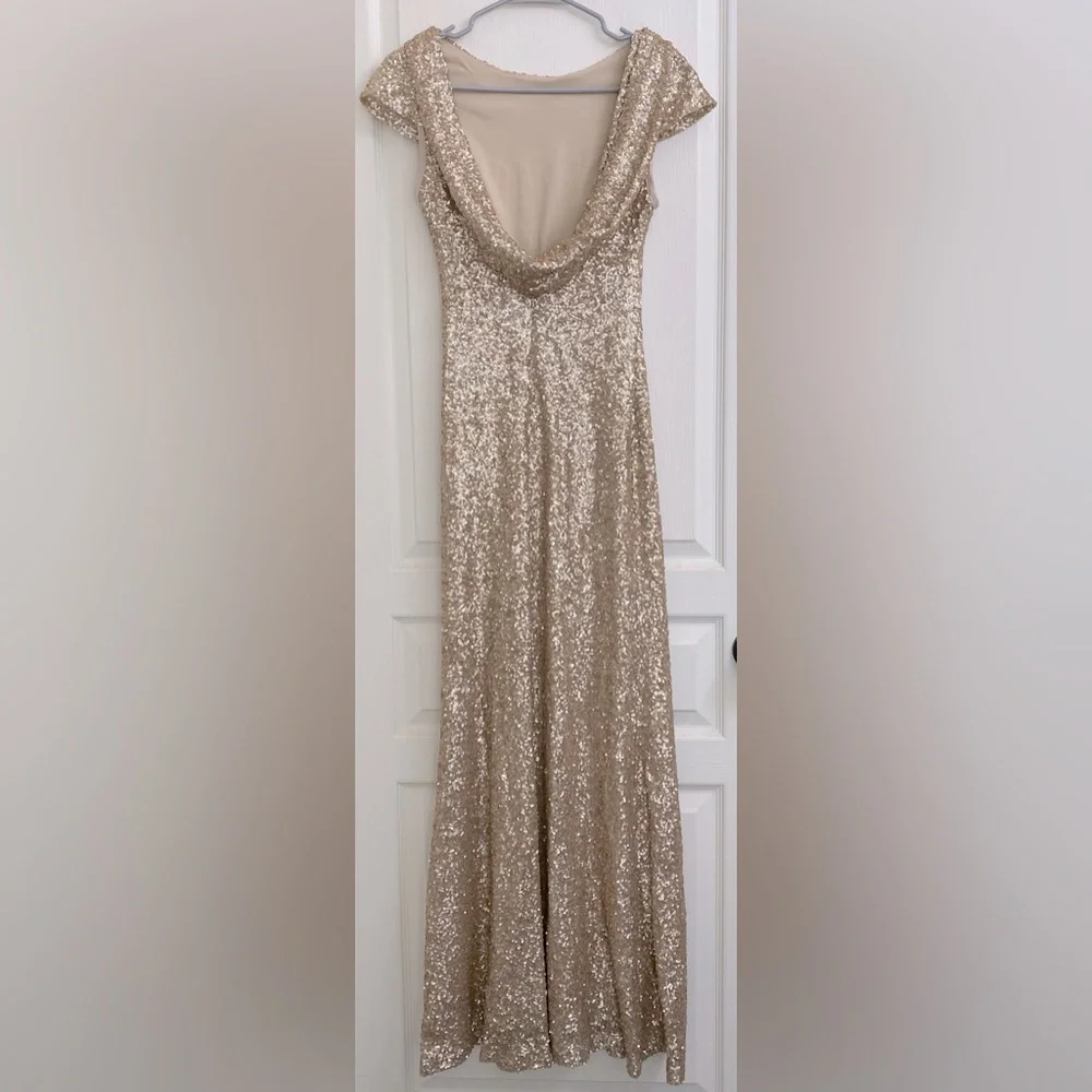 SORELLA VITA Gold Maxi Dress - Picture 6 of 8